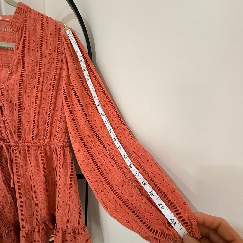 Forever That Girl Eyelet Mini Dress from Anthropologie. - Picture 8 of 10